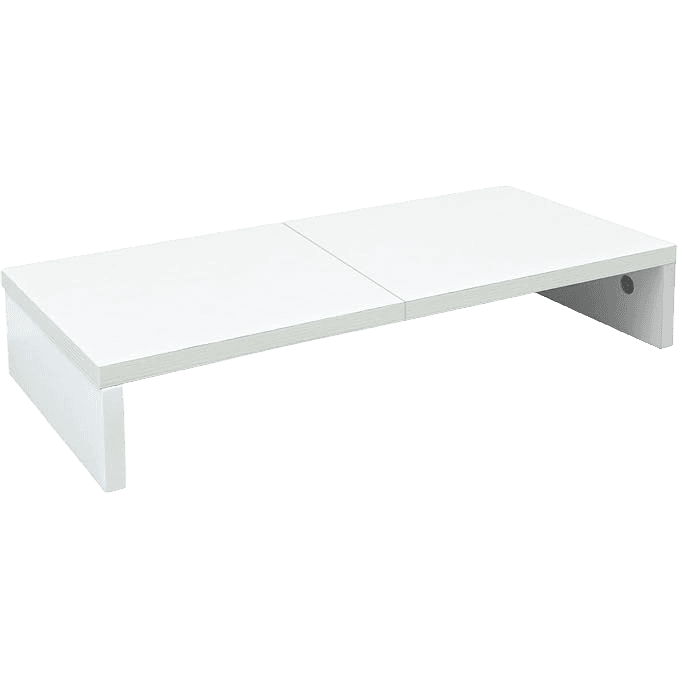TEAMIX 20 inch White Monitor Stand